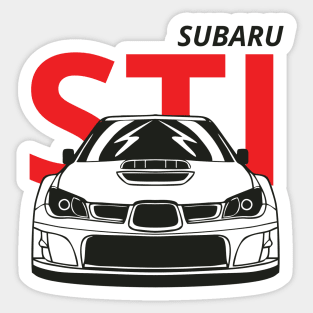 subaru sti Sticker